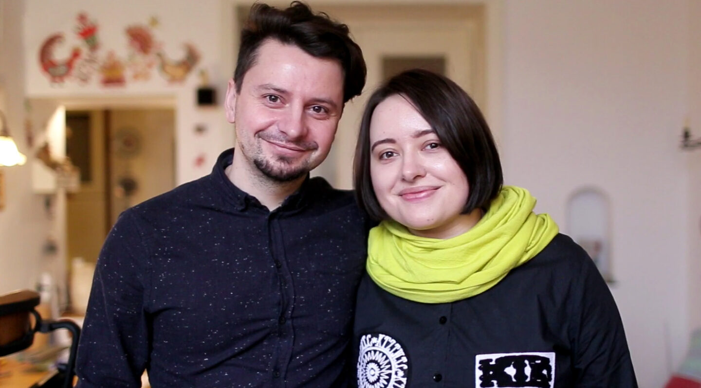 Романа Романишин і Андрій Лесів / Аґрафка